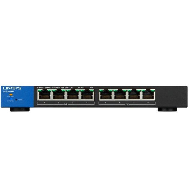 Комутатор мережевий Linksys LGS308MP - изображение 1