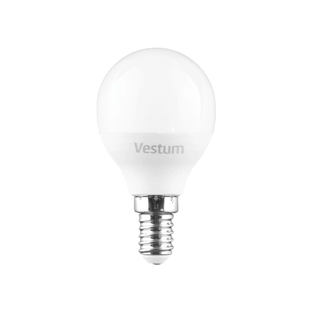 Лампочка Vestum G45 6W 4100K 220V E14 (1-VS-1203) - зображення 1
