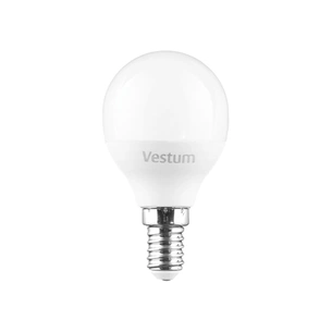 Лампочка Vestum G45 6W 4100K 220V E14 (1-VS-1203) зображення 1
