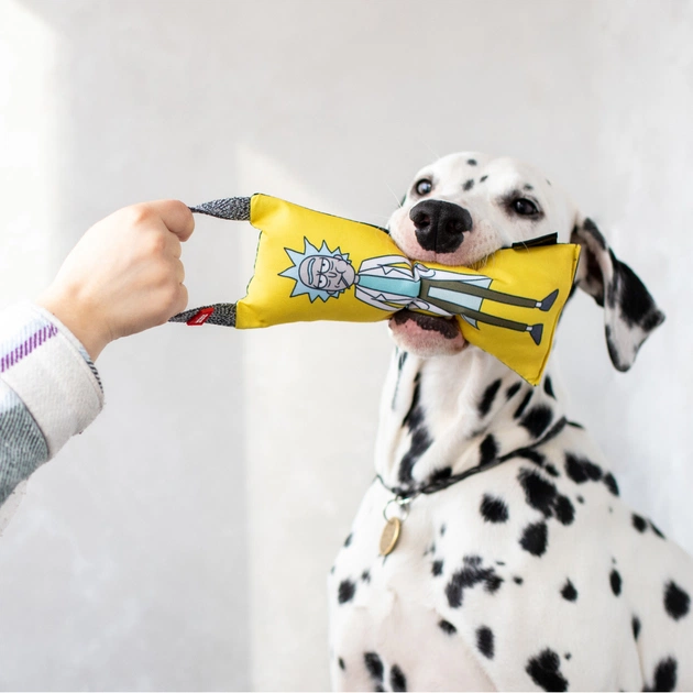 Іграшка для собак WAUDOG Fun "Рік і Морті 2" з пискавкою M (630-0281) - изображение 4