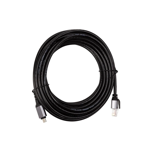 Дата кабель USB-C to RJ45 Ethernet 7.5m PowerPlant (CA914951) - зображення 1