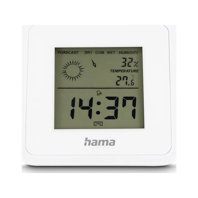 Термо-гігрометр Hama Borneo White (00185891) - picture 1