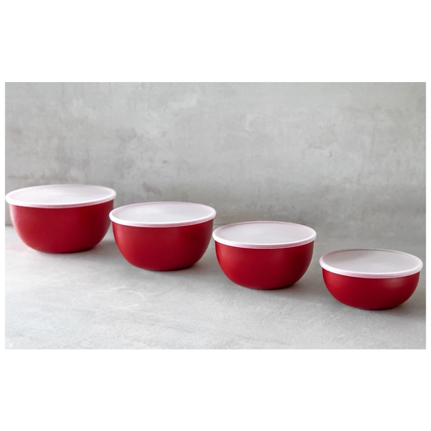 Миска KitchenAid Universal, з кришками, набір 4 шт, червоний (KQG176OSERE) - picture 6