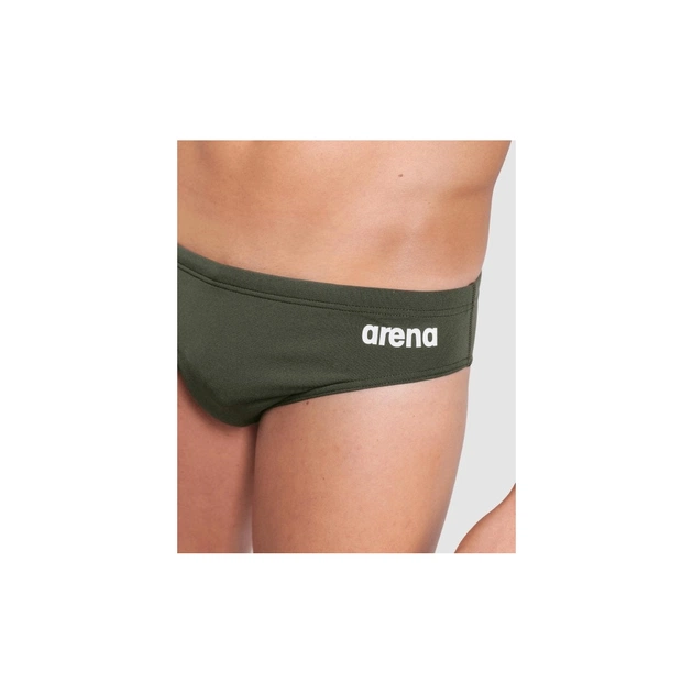 Плавки Arena Team Swim Briefs Solid 004773-660 оливковий 90 (3468337523420) - зображення 4