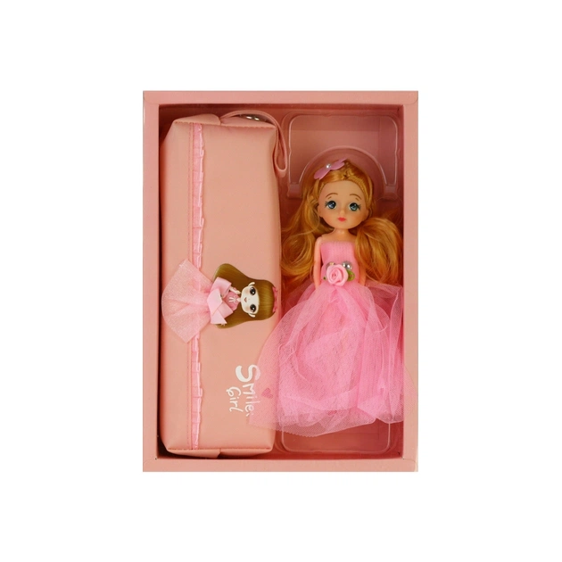 Пенал Cool For School Набор с куклой Розовый (CF6861-pink) - изображение 1