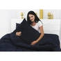 Постільна білизна MirSon Велюр Winter Frost 28-0006 Navy blue Velvet Євро (2200003998863) - зменшене зображення 4