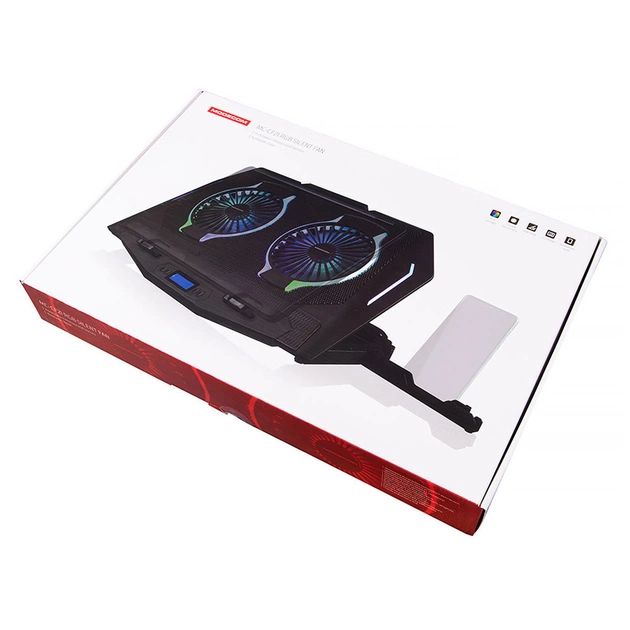 Підставка до ноутбука Modecom SILENT FAN MC-CF-21-RGB (PL-MC-CF-21-RGB) - picture 11