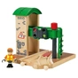 Залізниця Brio World Сигнальна станція зі стрілкою і світлофором (33674) - зменшене зображення 1
