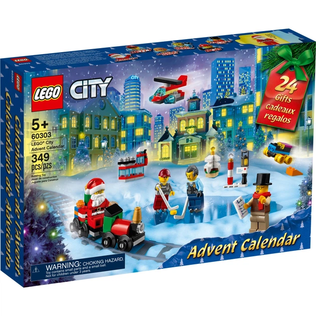 Конструктор LEGO City Новорічний календар Лего Сіті (60303) - зображення 1