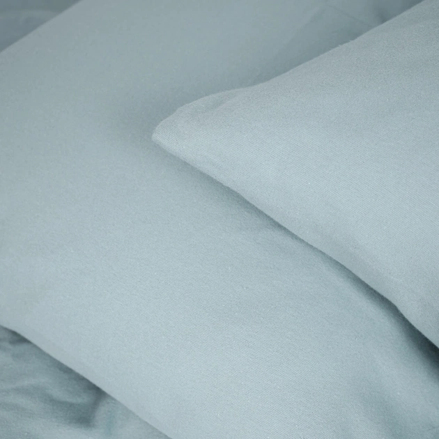Постільна білизна MirSon 006 Menthol Фланель 175х210 Двоспальний (2200009650185) - picture 9
