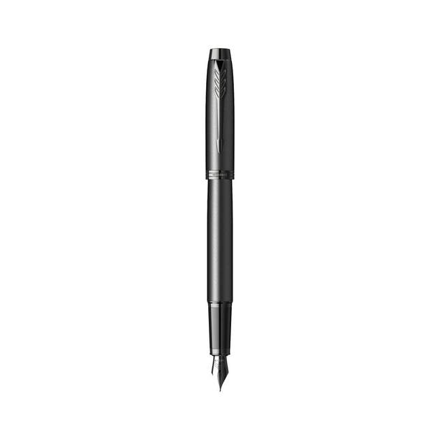 Ручка пір'яна Parker IM 17 Achromatic Black BT FP F (22 911) - зображення 1
