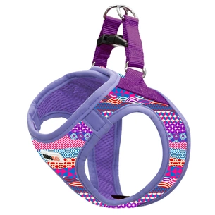 Шлея для собак MISOKO&CO фіолетова з візерунком L (DCAMIS307V-L) зображення 1
