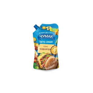 Соус Чумак Чізбургер 180 г (4823096008837) зображення 1