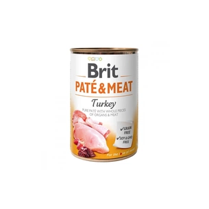 Вологий корм для собак Brit Care Pate and Meat для дорослих собак з індичкою (8595602557479) зображення 1
