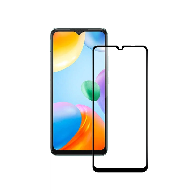 Защитное стекло ACCLAB Full Glue для Xiaomi Redmi 10C Black (1283126527142) - изображение 1