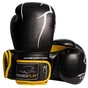 Боксерські рукавички PowerPlay 3018 14oz Black/Yellow (PP_3018_14oz_Black/Yellow) - зменшене зображення 1