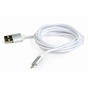 Дата кабель USB 2.0 AM to Lightning 1.8m Cablexpert (CCB-mUSB2B-AMLM-6-S) - зменшене зображення 1