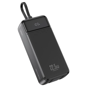 Універсальна мобільна батарея XO PR276 30000mAh 22.5W Black изображение 1