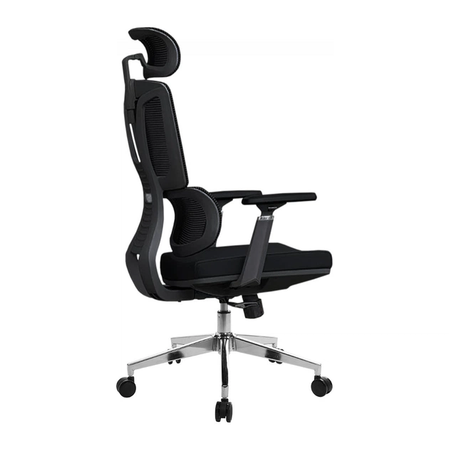 Офісне крісло GT Racer B-121A Black - зображення 3