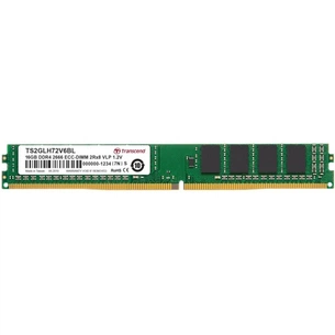 Модуль пам'яті для сервера DDR4 16GB ECC UDIMM 2666MHz 2Rx8 1.2V CL19 VLP Transcend (TS2GLH72V6BL) зображення 1