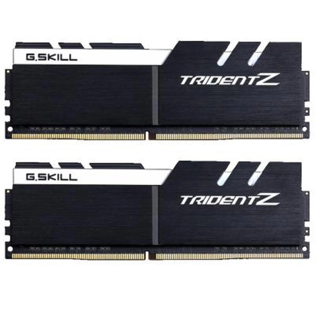 Модуль пам'яті для комп'ютера DDR4 16GB (2x8GB) 3600 MHz Trident Z Black G.Skill (F4-3600C17D-16GTZKW) - зображення 1