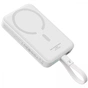 Универсальная мобильная батарея Baseus Magnetic Mini 10000mAh, 30W White (P1002210B223-00) - уменьшенное изображение 4