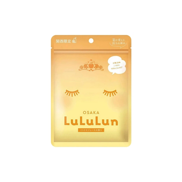 Маска для лица Lululun Face Mask Osaka Mixed Juice 7 шт (4580794010950) - изображение 1