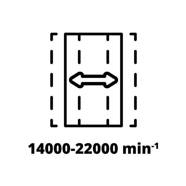 Шліфувальна машина Einhell TE-OS 18/230 Li - Solo, PXC, 18В, 230х115 мм (без АКБ та ЗП) (4460720) - изображение 6
