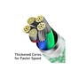 Дата кабель USB-C to Lightning 2.0m 20W green Baseus (CALD000106) - уменьшенное изображение 4