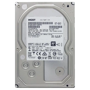 Жорсткий диск для сервера 2TB WDC Hitachi HGST (0F22819 / HUS726020AL5214) зображення 1