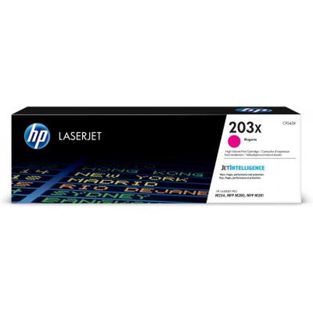 Картридж HP CLJ 203X Magenta 2.5K (CF543X) - зображення 1