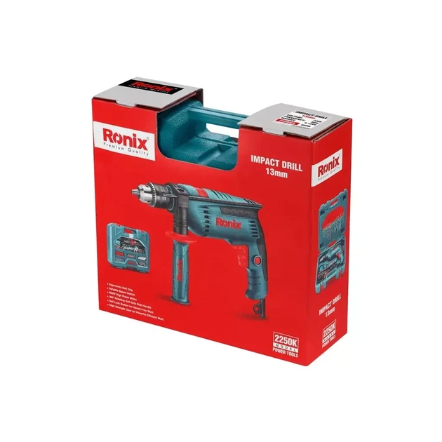 Дриль Ronix ударний 850Вт, набір (2250K) - picture 9