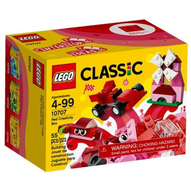 Конструктор LEGO Classic Червоний набір для творчості (10707) - изображение 1