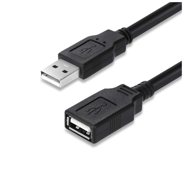 Дата кабель USB 2.0 AM/AF 1.8m black ColorWay (CW-CBUF076-BK) - picture 4