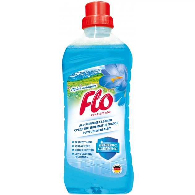Засіб для миття підлоги Flo Alpine Meadow Альпійський луг 1 л (5900948239652) - изображение 1