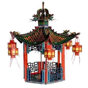 Збірна модель Умная бумага Китайська альтанка (288) зображення 1