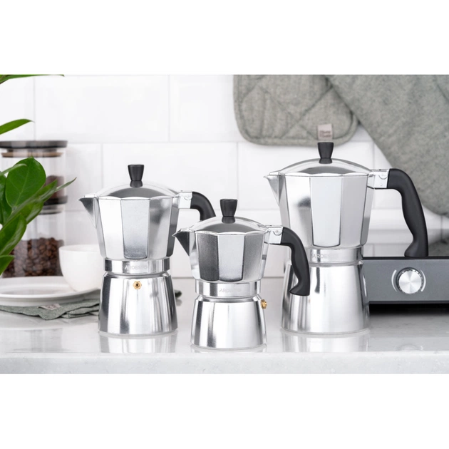 Гейзерна кавоварка Ardesto Gemini Cremona 6 чашок (AR0806AG) - picture 5
