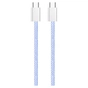Дата кабель USB-C to USB-C 1.0m 60W 3.0А purple ColorWay (CW-CBPDCC061-PU) - preview 7