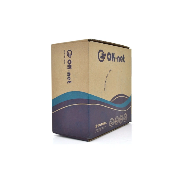 Кабель сетевой OK-Net FTP 305м (КППЭт-ВП (100) 2х2х0,51 / 305) - изображение 1