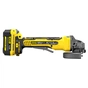 Шліфувальна машина Stanley кутова акум безщіткова FATMAX,Li-Ion V20, 18В, 2x4Ah, 8000об/хв, 125 мм, кейс (SFMCG700M2K) - зменшене зображення 2