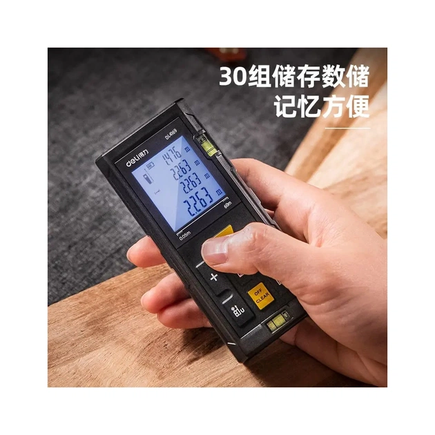 Лазерний далекомір Deli до 80 м (DL4169) - picture 3