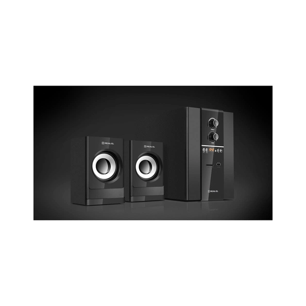 Акустична система REAL-EL M-355 Black (EL121300015) - picture 7