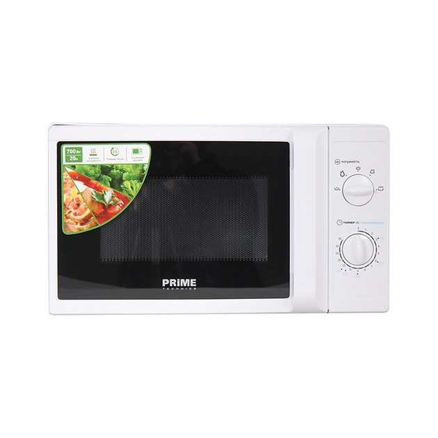 Мікрохвильова піч PRIME Technics PMW 20757 HW - зображення 1