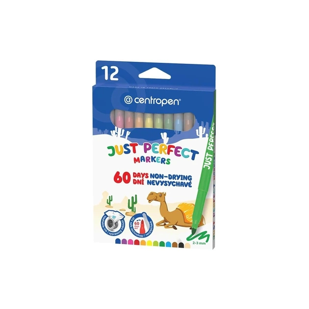Фломастери Centropen 2510 Perfect, 12 colors (2510/12) - picture 1