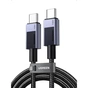 Дата кабель USB-C to USB-C 2.0m PD3.1 240W L513 gray Ugreen (45068) - уменьшенное изображение 1