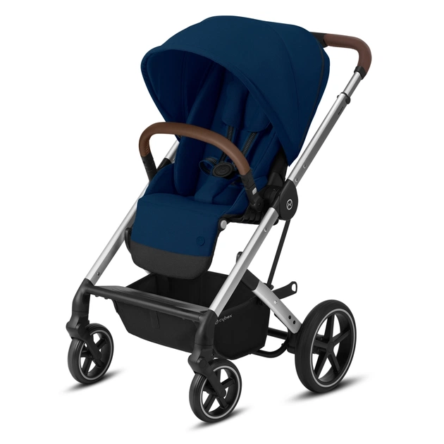 Коляска Cybex Balios S Lux SLV Navy Blue (з бампером) (520001239) - изображение 1