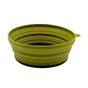 Миска туристична Tramp силіконова з пластиковим дном 550 мл Olive (UTRC-123-olive) - зменшене зображення 2