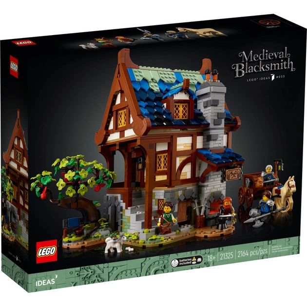 Конструктор LEGO Ideas Середньовічна кузня 2164 деталі (21325) - изображение 1