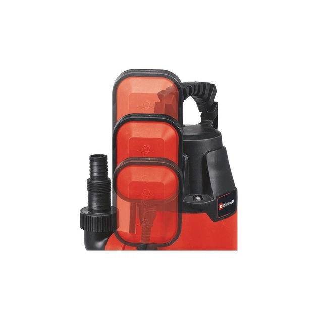 Дренажный насос Einhell GC-DP 3325, 330 Вт, 9500 л/ч, выс. 6 м, глуб. 7 м (4181530) - изображение 4