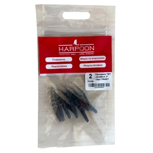 Силикон рыболовный Harpoon ТЕП JavaStick 2" 002 Графіт 10шт (7407000009621) изображение 1